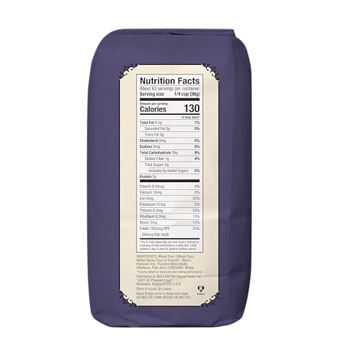 Bob'S Red Mill 039978002365 Artisan Bread Flour, 5 Lb thumb #6