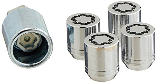 Black Lug Nuts & Wheel Locks - Subaru 7 Subaru Wheel Lock Kit - Alloy - 2009-2026 - B321SFL001 - Ascent BRZ Crosstrek Forester Imrpeza Legacy Outback Sti Tribeca WRX Genuine OEM