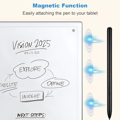 Image of Digital EMR Stylus for Remarkable 2,Replacement Pens Compatible with Remarkable 2 Tablet /Remarkable /Wacom /SuperNote Device, 4096 Pressure Level, Palm Rejection (Includes 2 Pen Tips)