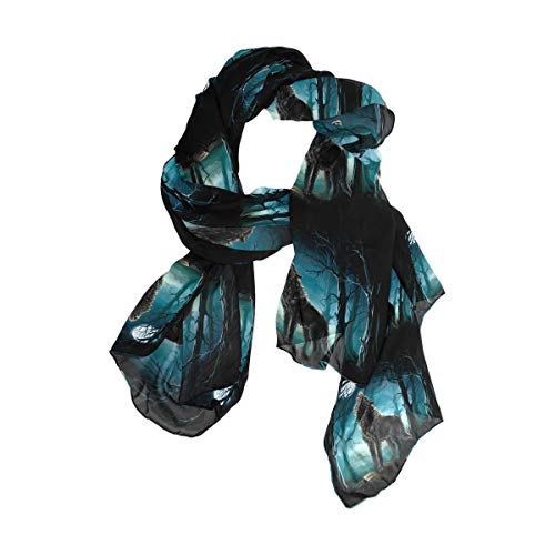 Fashion Custom Women Long Silk Scarf Shawl Wrap Stole4