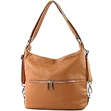 camel damen taschen das geräumige, mit Reißverschluss verschließbare Hauptfach ist ausgestattet mit einem seitlichen Innenfach mit Reißverschluss sowie zwei Steckfächern | hinter dem dekorativen Doppelzipper-Reißverschluss auf der Vorderseite verbirgt sich ein großes Außenfach | alle Fächer sind zur Unterbringung Ihres Smartphones geeignet