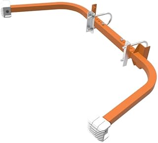 Ladder Stabilizer Accessory for Roof Gutter, Wing Span/Wall Ladder Standoff, Heavy Duty, Easy Use, 375 lbs Weight Rating (B)