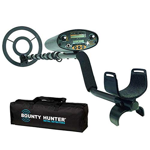 First Texas Bounty Hunter Lone Star Metal Detector w/ Carrying Bag Accessory