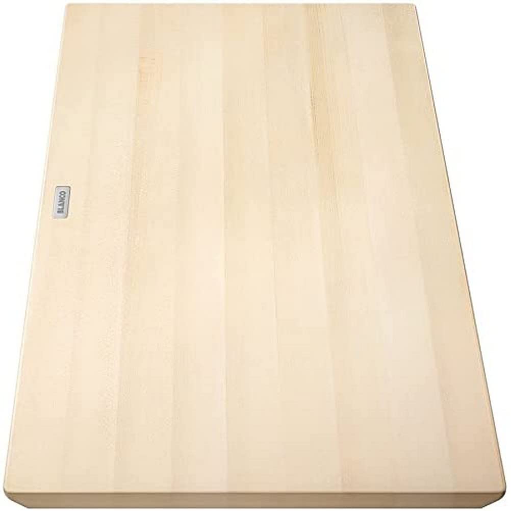 Planche à découper en bois d'érable massif BLANCO 49x28cm prestige durable