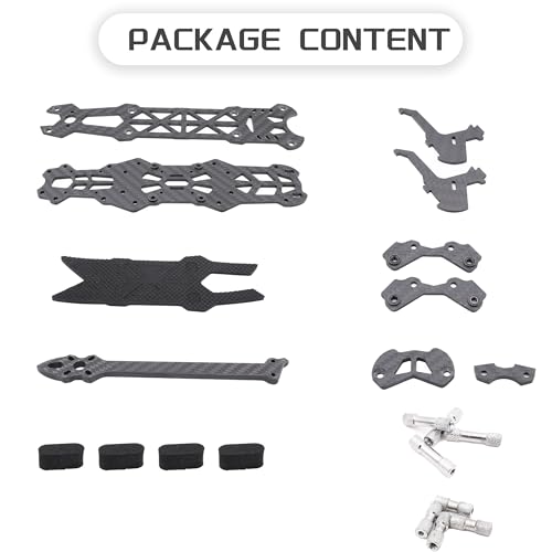 Image of Mark4 FPV Frame 295mm FPV Racing Drone Frame 7inch 3K Carbon Fiber Frame Quadcopter FPV Freestyle Frame with 5mm Arms