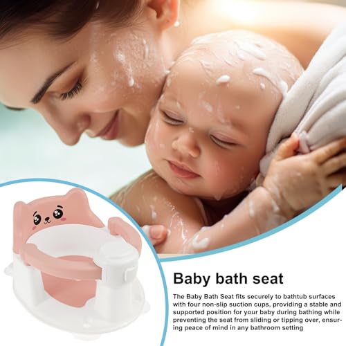 Siège de bain bébé 20 cm antidérapant avec ventouses pour douche - 7