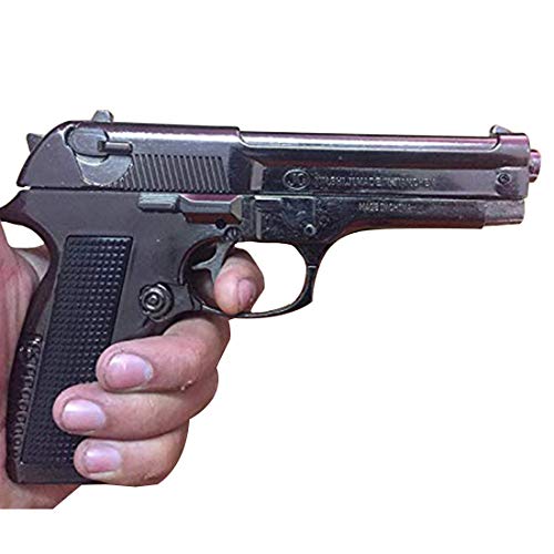 Image of PIA INTERNATIONAL Fully Metal Gun Shaped Cigarette Lighter