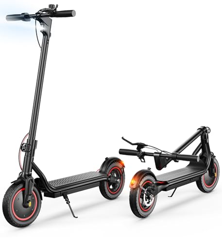 Electric Scooter, 28/22 Miles Range, 28/23 MPH Speed, 10″