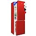 Bomann® Kühlschrank mit Gefrierfach 143cm hoch | Kühl Gefrierkombination 175L mit 3 Ablagen & 3 Schubladen | Türanschlag wechselbar | leise Kühlgefrierkombi 39db | Kühlschrank KG 320.2 rot MI 4 günstig Kaufen-Bomann® Kühlschrank mit Gefrierfach 143cm hoch | Kühl Gefrierkombination 175L mit 3 Ablagen & 3 Schubladen | Türanschlag wechselbar | leise Kühlgefrierkombi 39db | Kühlschrank KG 320.2 rot