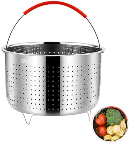 Panier Vapeur En Acier Inoxydable 304 – Diamètre 14 à 24 Cm – Pour Légumes, Poisson, Œufs – Compatible Casseroles & Autocuiseurs