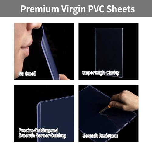 Image of 25-Pack 8 x 10 Inch Premium Toploaders - Crystal Clear Plastic Holders, Sheet Protectors for Autograph Pictures, Art