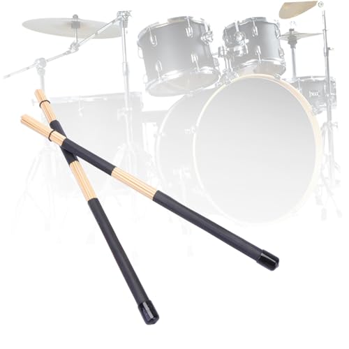 Baquetas de madera Black para batería SHOWERORO miniatura 1