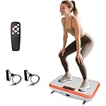 Shake Plate Vibration Exercise Machine for Lymphatic Drainage Massager & Weight Loss, 400 lbs Capacity Whole Body Vibrating Plate Workout for Women and Men