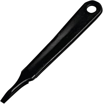 Bojo Tools - 1/4" Wide Plastic Scraper Tool on Compact Handle - Heavy Duty 5-PACK