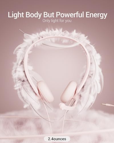 image for FEABASK USB Headset with Microphone for PC - Wired Computer Headphones