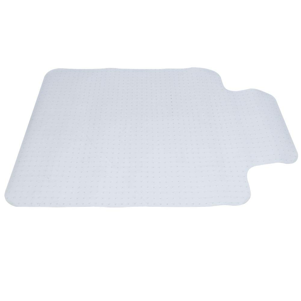 Tapete para Silla para Alfombra y Piso de Madera Dura, Tapete para Silla Transparente de 35 X 47 Pulgadas para Protección del Piso, Tapete para Silla de Alfombra Antideslizante