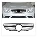 Car Front Grills Grille Upper Bumper Hood Mesh Body Kit Compatible For Mercedes Benz CLK Class W209 CLK63 CLK550 CLK320 2003-2009