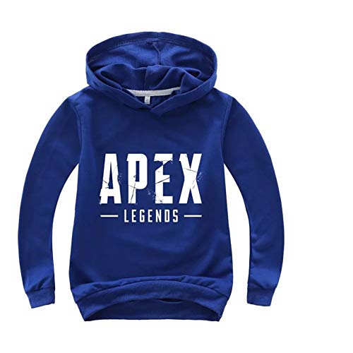 Boys Girls Long Sleeve Tops Loose Fit Hooded Sweatshirt-Casual Pull Over Hoodies for Kids/Toddlers