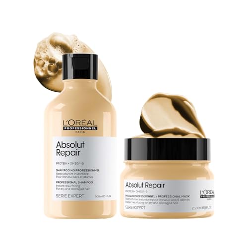 L'Oréal Professionnel Absolut Repair Shampoo & Mask for Dry & Dam...