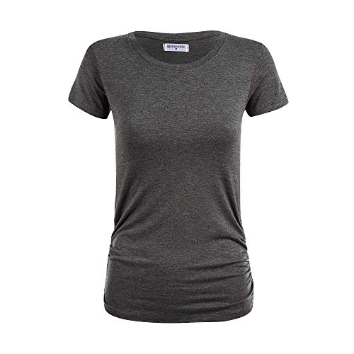 Camiseta para Gestantes Agora Sou Mãe - Mescla