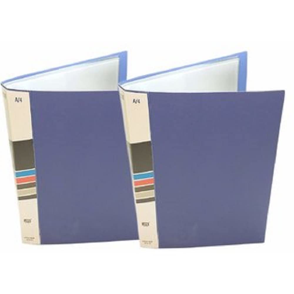 Peeplvalue Display Book File Folder A4 Sizemulticolor (Pack of 2 Pcs) (60 Pocket)
