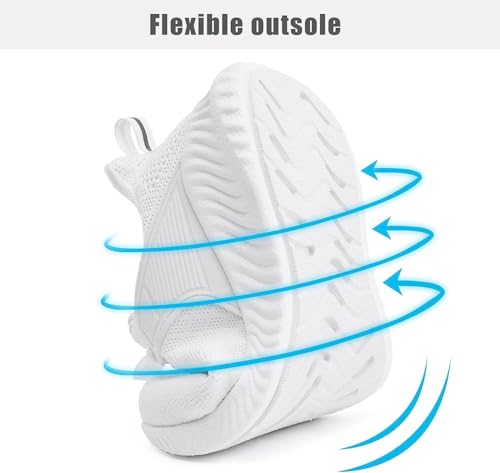 KPP Walking Shoes for Men Breathable Tennis Running Gym Sneakers Slip On Memory Foam Shoes2