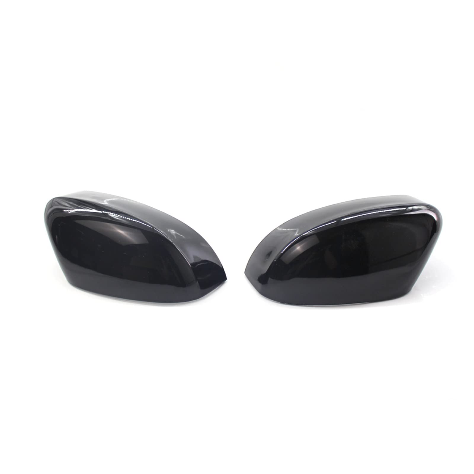 Calotte Specchietti Per Ford Per Focus Per MK2 Per MK3 2008-2017 Copertura Specchietto Retrovisore Laterale Tappo Copri Specchietto(Nero)