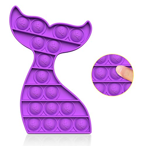 VCOSTORE Pousser Bulle Pop sensorielle Fidget Jouets Extrusion Bulle Fidget Jouets sensoriels Stress Anti-anxiété soulagement pour Enfants Adultes Cover