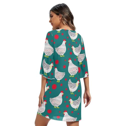 Robe d'été décontractée pour vos pique-niques à la ferme - 2