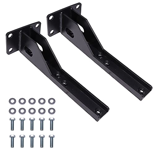 Elitewill 2Pcs Xj Rear Bumper Brackets Support Compatible With 1986-2001 Jeep Cherokee Xj Diy #TOP6
