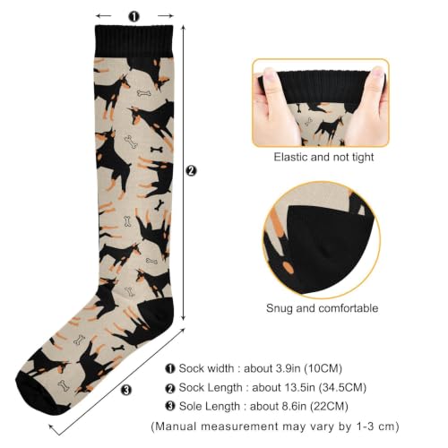 Image of Compression Socks for Women & Men Knee High Socks | Circulation, Medical, Running, Athletic, Nurse, Travel, 1 Pair