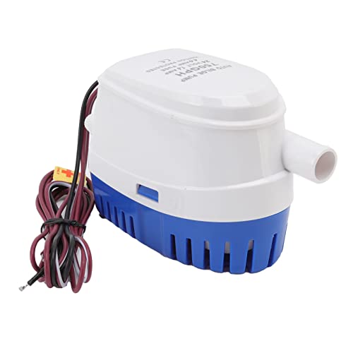 BOMBA DE ACHIQUE AUTOMÁTICA MULTIFUNCIONAL RESISTENCIA AL IMPACTO MINI DC BOMBA SUMERGIBLE INTERRUPTOR DE FLOTADOR BARCO ACUARIO (24V)