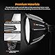 K&F Concept 40cm mini Parabol Softbox, Quick Release Umbrella Octagon Softboxen mit Honeycomb Gitter+Weichen Diffusor +Tragbartasche, Achteckige Softbox Bowens Mount für COB Video Light
