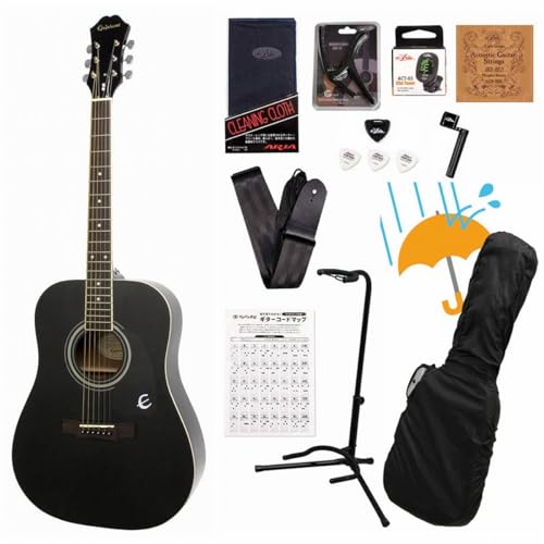 Amazon | Epiphone/Songmaker DR-100 EB (Ebony) エピフォン フォーク