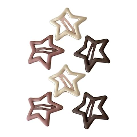 SM SunniMix 6 Stück haarspangen mädchen klein Cover