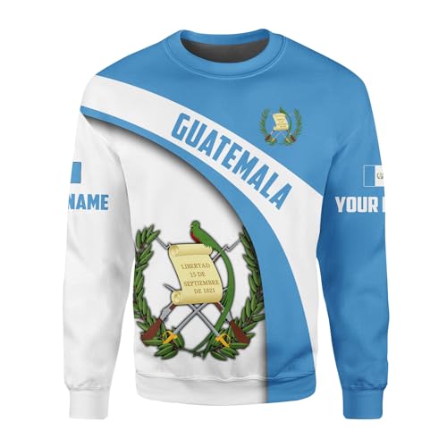 Personalized Guatemala Flag 3D T-shirt, Custom Guatemala 3D Shirt Guatemala Flag Shirts Guatemalan Pride Camisa for Men Women4
