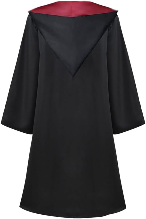 GOLDSTITCH Magician Robe Hooded Vintage Cape Costume Deluxe Halloween Cape Cloak Wizard Costume - Image 4