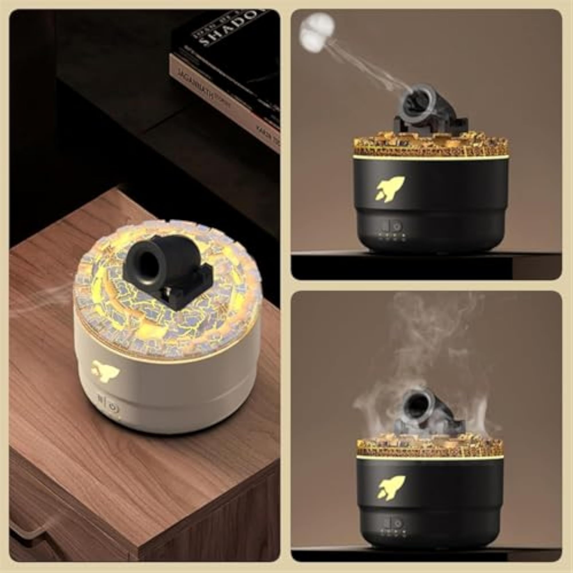 Cannon Blast Aroma Humidifier with Silent Diffuser Function