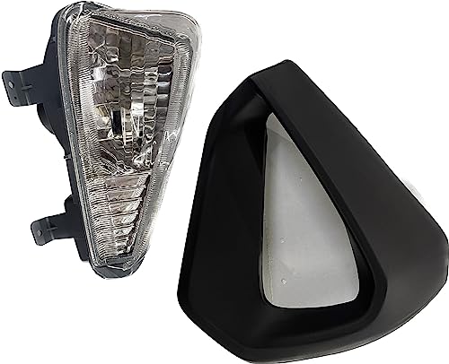 K D Front Bumper/Corner Light for Toyota Innova Crysta Type 2 New Model (Right/Driver Side) With Bezzel