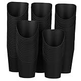 Tasses à charcuterie : conception à ouverture inclinée : l'ouverture créative de ces porte-frites permet de sortir facilement les frites et d'éviter qu'elles ne tombent.