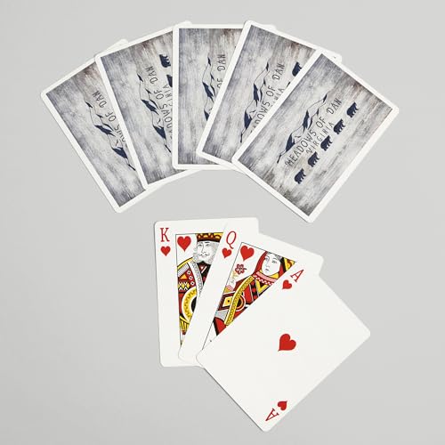 Baraja de cartas Póker Meadows of Dan Virginia 52 piezas miniatura 7