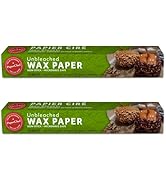 PaperChef - Culinary, Unbleached Wax Paper - Multipurpose, Non-Stick Paper - 12" x 75' - 75 sq ft...
