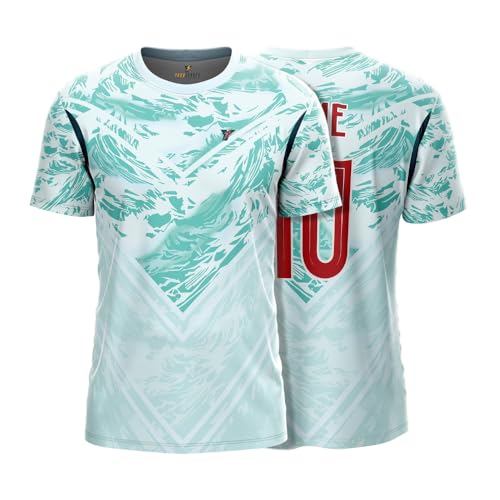 Image of Portugal Away 2026 Football Jersey for Men Boys Kids Women, Custom Personalised Portugal Fan Football T Shirt with Name & Number, Soccer Jersey Size 2Y to 4XL
