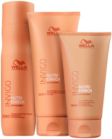 Kit Wella Invigo Nutri-enrich Frizz Control (3 produtos)