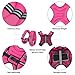 APEXUP 5lbs Weighted Vest Men Women, Weight Vest for Women Workout Equipment for Strength Training Running (Pink)
