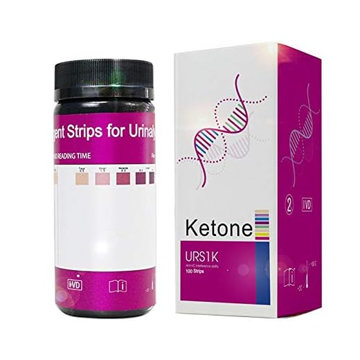 BSTQC Keto-remsor, 100 remsor/set keton testremsor urin testare reagensremsa hem ketos testremsor