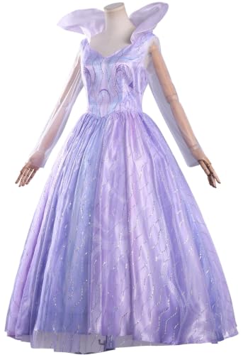 Déguisement Glinda femme avec coiffe pour soirée - 2