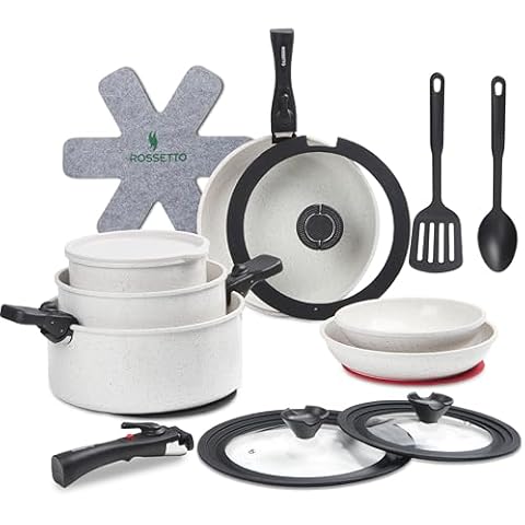 ROSSETTO – Set de cuisine 23 pièces Cover