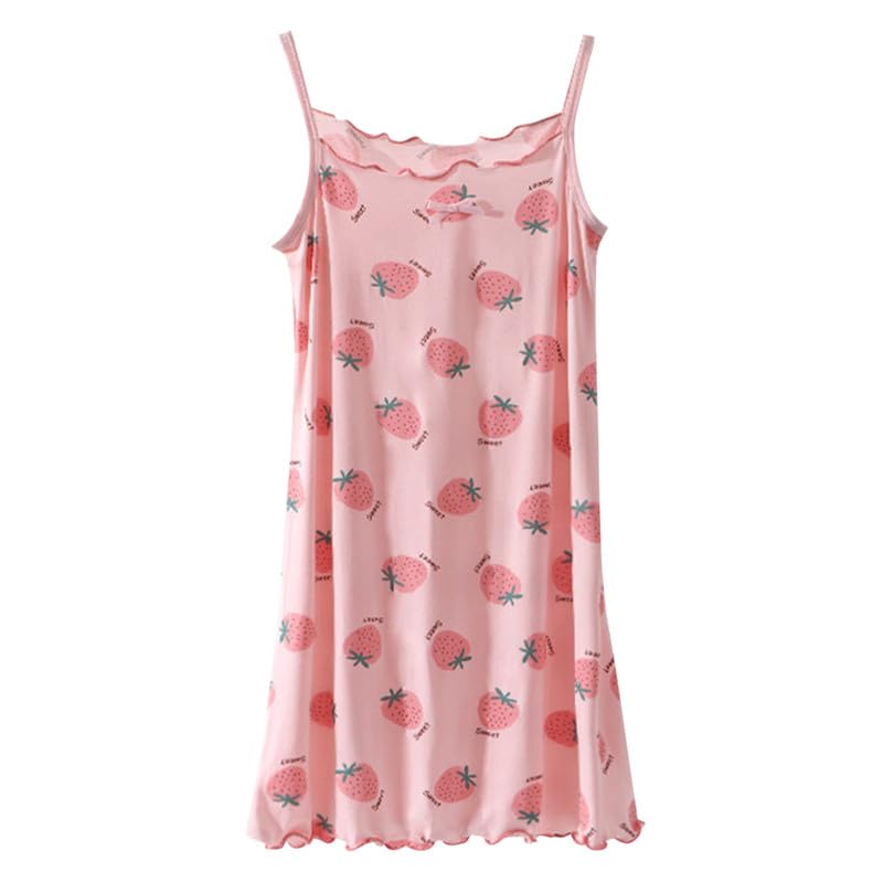 Boodtag Sommer-Nachthemd für Mädchen,...