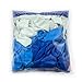 KADBANER White Blue Light Blue Balloons,100 Pack 12 Inch Latex Balloons